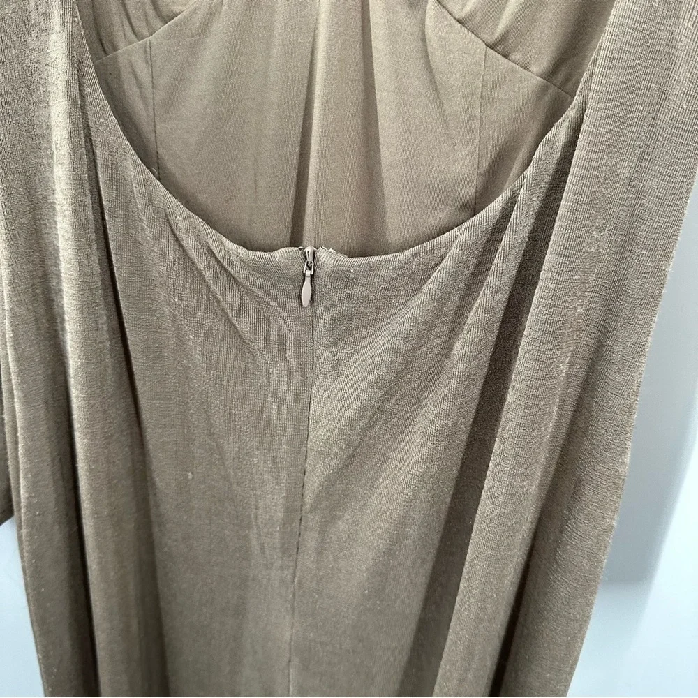 Misha Engracia Midi Dress Beige - Picture 13 of 14